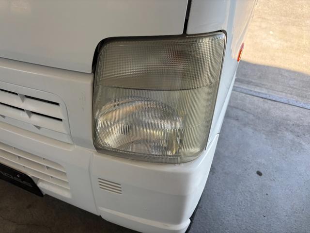 キャリイトラック 車検9年6月まで ワンオーナー エアコン パワステ 3方開 オートマ AMFMラジオ タイヤ4本新品 ホイールマッドブラック塗装 荷台マット ゲートプロテクター マット バイザー(25枚目)