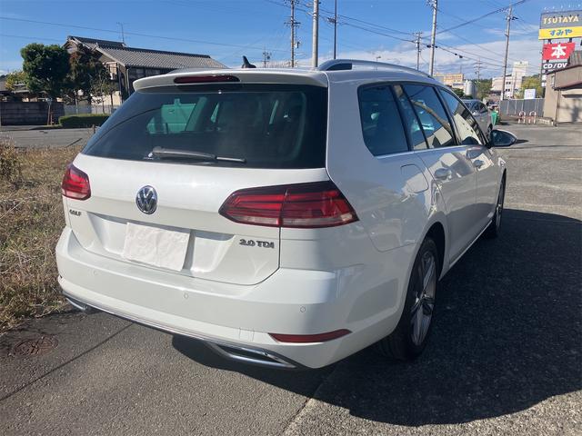 ゴルフヴァリアント ＴＤＩ　ハイライン　マイスター　純正ナビゲーション　バックカメラ　ブラインドスポットモニター　ＬＥＤヘッドライト　ＥＴＣ　　ブラックレザー　シートヒーター（10枚目）