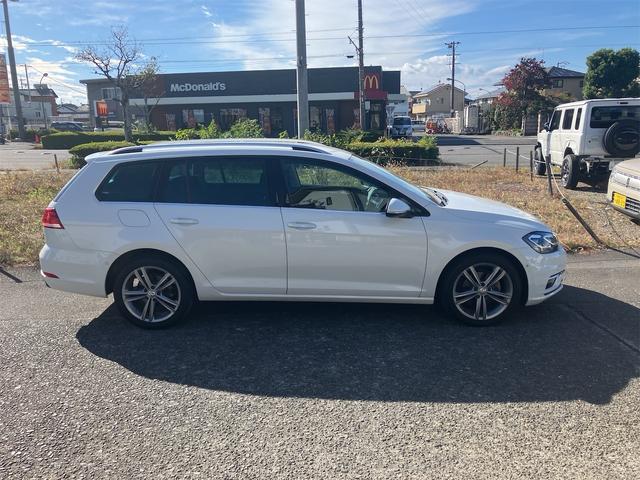 ゴルフヴァリアント ＴＤＩ　ハイライン　マイスター　純正ナビゲーション　バックカメラ　ブラインドスポットモニター　ＬＥＤヘッドライト　ＥＴＣ　　ブラックレザー　シートヒーター（38枚目）