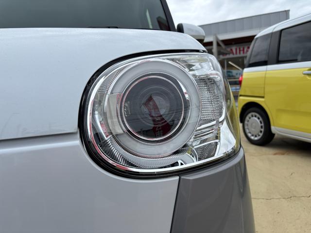 ムーヴキャンバス ストライプスG 14インチフルホイールキャップ LEDヘッドランプ LEDフォグランプ ホっとカップホルダー 両側パワースライドドア キーフリーシステム プッシュボタンスタート UVカットガラス(14枚目)