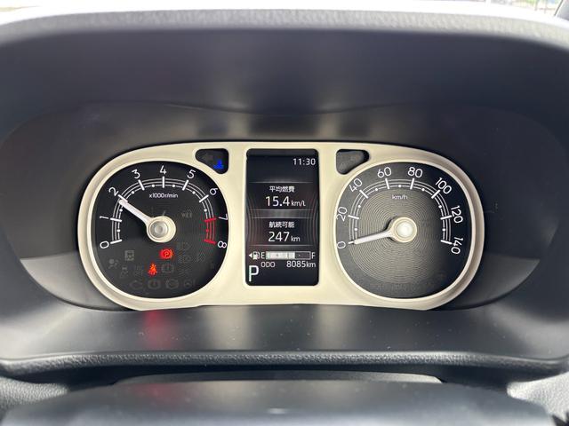 ムーヴキャンバス ストライプスG 14インチフルホイールキャップ LEDヘッドランプ LEDフォグランプ ホっとカップホルダー 両側パワースライドドア キーフリーシステム プッシュボタンスタート UVカットガラス(19枚目)