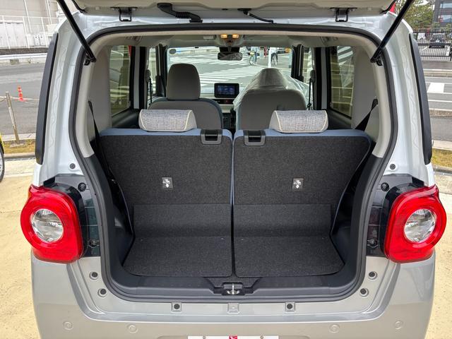 ムーヴキャンバス ストライプスG 14インチフルホイールキャップ LEDヘッドランプ LEDフォグランプ ホっとカップホルダー 両側パワースライドドア キーフリーシステム プッシュボタンスタート UVカットガラス(44枚目)