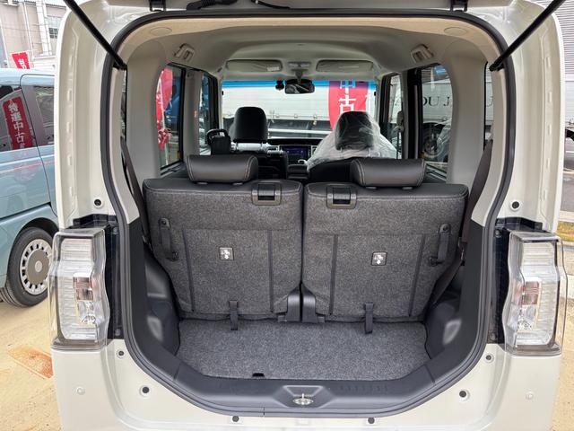 タント カスタムRS トップエディションVS SAIII 15インチアルミホイール 大型エアロバンパー LEDヘッドランプ オート格納式カラードドアミラー 本革巻ステアリングホイール 両側パワースライドドア(46枚目)