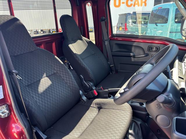 ハイゼットトラック ジャンボエクストラ　ＬＥＤヘッドランプ　シートスライド＆リクライニング機構　荷台ステップ　オーバーヘッドシェルフ　マニュアルエアコン　コーナーセンサー（29枚目）