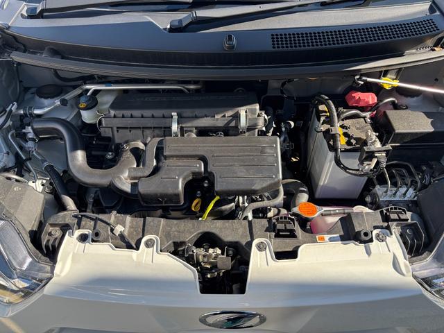 ミライース Ｘ　ＳＡＩＩＩ　１４インチフルホイールキャップ　ＬＥＤヘッドランプ　電動格納式（カラード）ドアミラー　自発光式デジタルメーターブルーイルミネーションメーター　マニュアルエアコン（ダイヤル式）　キーレスエントリー（35枚目）