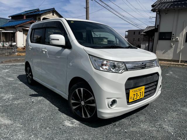 ワゴンＲスティングレー Ｔ　ＨＩＤ　スマートキー　アイドリングストップ　ＣＶＴ　盗難防止システム　ＡＢＳ　ＣＤ　ミュージックプレイヤー接続可　アルミホイール　衝突安全ボディ　エアコン　パワーステアリング　パワーウィンドウ（10枚目）