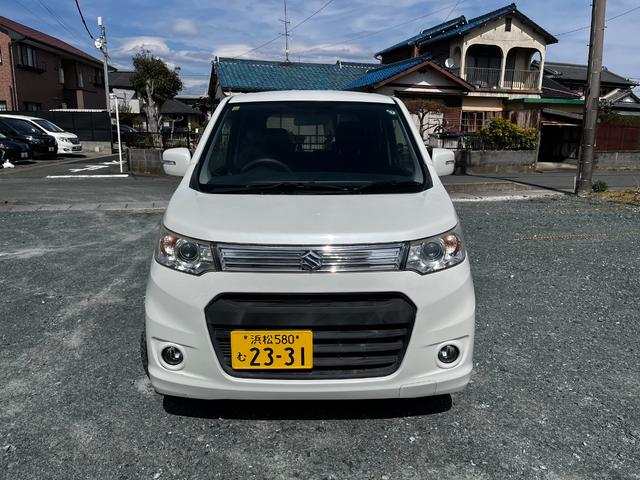 ワゴンＲスティングレー Ｔ　ＨＩＤ　スマートキー　アイドリングストップ　ＣＶＴ　盗難防止システム　ＡＢＳ　ＣＤ　ミュージックプレイヤー接続可　アルミホイール　衝突安全ボディ　エアコン　パワーステアリング　パワーウィンドウ（11枚目）