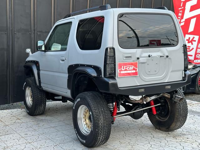 ジムニー XC 【1年間走行無制限保証】/フルカスタム車両(エアロ・マフラー・スキッドプレート・リフトアップ・ブリスターフェンダー・LEDテール・シートカバー・アルミホイール)/Bluetoothオーディオ付社外ナビ(40枚目)