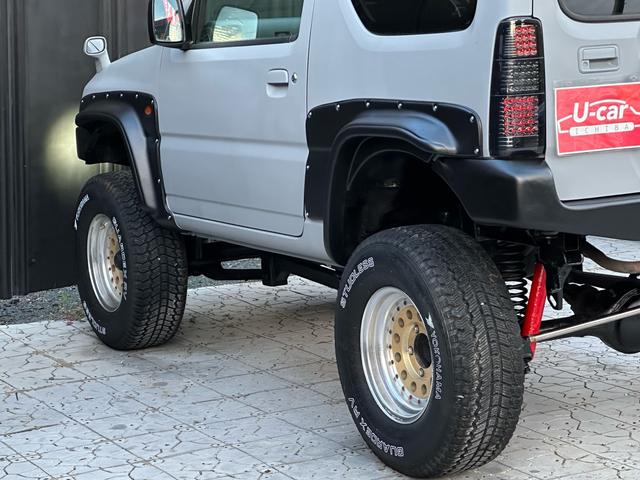 ジムニー XC 【1年間走行無制限保証】/フルカスタム車両(エアロ・マフラー・スキッドプレート・リフトアップ・ブリスターフェンダー・LEDテール・シートカバー・アルミホイール)/Bluetoothオーディオ付社外ナビ(47枚目)