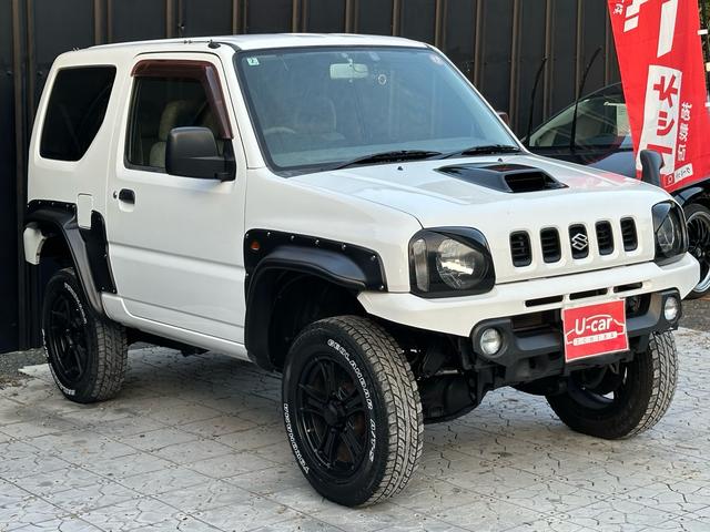 ジムニー ＸＣ　【１年間走行無制限保証】／フルカスタム車両（改バンパー・リフトアップ・ブリスターフェンダー・ＬＥＤテール・ヘッドライトカバー・オールテレーンＧＥＯＬＡＮＤＡＲ　Ａ／Ｔ－Ｓ）／ＢＴオーディオ／ＥＴＣ（15枚目）