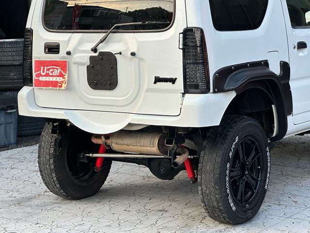 ジムニー ＸＣ　【１年間走行無制限保証】／フルカスタム車両（改バンパー・リフトアップ・ブリスターフェンダー・ＬＥＤテール・ヘッドライトカバー・オールテレーンＧＥＯＬＡＮＤＡＲ　Ａ／Ｔ－Ｓ）／ＢＴオーディオ／ＥＴＣ（24枚目）