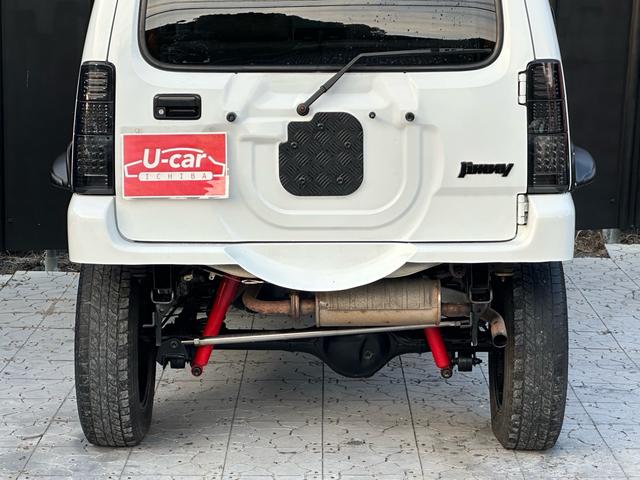 ジムニー ＸＣ　【１年間走行無制限保証】／フルカスタム車両（改バンパー・リフトアップ・ブリスターフェンダー・ＬＥＤテール・ヘッドライトカバー・オールテレーンＧＥＯＬＡＮＤＡＲ　Ａ／Ｔ－Ｓ）／ＢＴオーディオ／ＥＴＣ（30枚目）