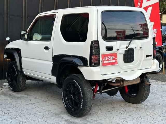 ジムニー ＸＣ　【１年間走行無制限保証】／フルカスタム車両（改バンパー・リフトアップ・ブリスターフェンダー・ＬＥＤテール・ヘッドライトカバー・オールテレーンＧＥＯＬＡＮＤＡＲ　Ａ／Ｔ－Ｓ）／ＢＴオーディオ／ＥＴＣ（33枚目）