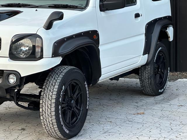 ジムニー ＸＣ　【１年間走行無制限保証】／フルカスタム車両（改バンパー・リフトアップ・ブリスターフェンダー・ＬＥＤテール・ヘッドライトカバー・オールテレーンＧＥＯＬＡＮＤＡＲ　Ａ／Ｔ－Ｓ）／ＢＴオーディオ／ＥＴＣ（44枚目）