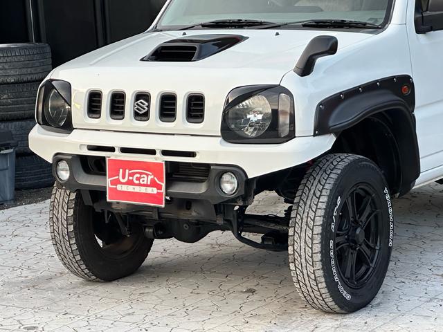 ジムニー ＸＣ　【１年間走行無制限保証】／フルカスタム車両（改バンパー・リフトアップ・ブリスターフェンダー・ＬＥＤテール・ヘッドライトカバー・オールテレーンＧＥＯＬＡＮＤＡＲ　Ａ／Ｔ－Ｓ）／ＢＴオーディオ／ＥＴＣ（46枚目）