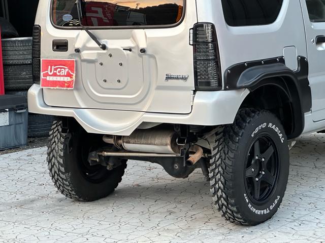 ジムニー XG 【1年間走行無制限保証】/フルカスタム車両(改バンパー・リフトアップ・ブリスターフェンダー・16インチ(BLOWS)・ヘッドライトカバー・LEDテール・マッドテレーン(TOYO TRANPATH)(28枚目)