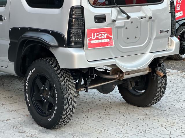 ジムニー XG 【1年間走行無制限保証】/フルカスタム車両(改バンパー・リフトアップ・ブリスターフェンダー・16インチ(BLOWS)・ヘッドライトカバー・LEDテール・マッドテレーン(TOYO TRANPATH)(38枚目)