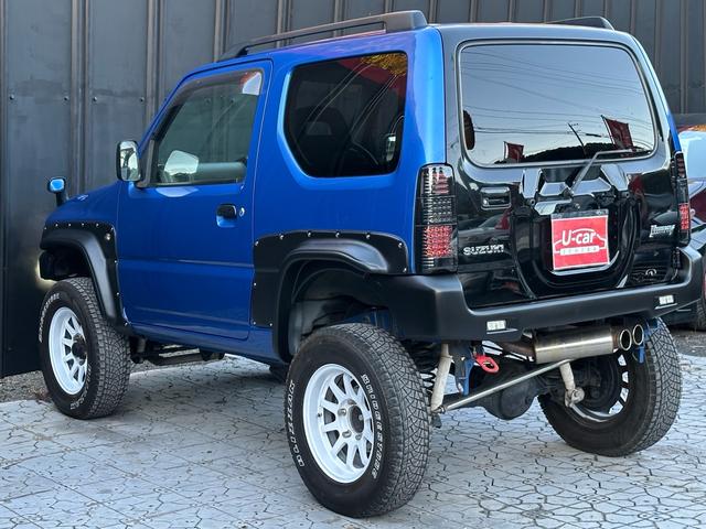 ジムニー XC 【1年間走行無制限保証】5MT/フルカスタム車両(エアロ・2本出しマフラー・スキッドプレート・リフトアップ・ブリスターフェンダー・LEDテール・シートカバー・アルミホイール・ヘッドライトカバー)(39枚目)