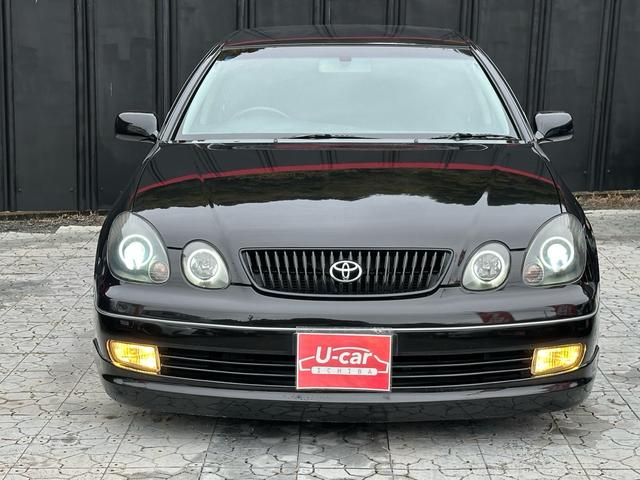 アリスト S300ベルテックスエディション 【1年間走行無制限保証】後期/フルエアロ/20インチ(WORK バルムンクBG2)/車高調(TEIN)/LEDイカリングインナーブラックヘッドライト/シートカバー/イエローフォグ/ETC(11枚目)