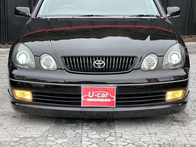 アリスト S300ベルテックスエディション 【1年間走行無制限保証】後期/フルエアロ/20インチ(WORK バルムンクBG2)/車高調(TEIN)/LEDイカリングインナーブラックヘッドライト/シートカバー/イエローフォグ/ETC(14枚目)