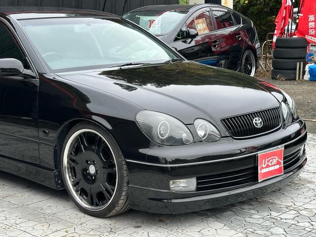 アリスト S300ベルテックスエディション 【1年間走行無制限保証】後期/フルエアロ/20インチ(WORK バルムンクBG2)/車高調(TEIN)/LEDイカリングインナーブラックヘッドライト/シートカバー/イエローフォグ/ETC(15枚目)