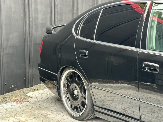 アリスト S300ベルテックスエディション 【1年間走行無制限保証】後期/フルエアロ/20インチ(WORK バルムンクBG2)/車高調(TEIN)/LEDイカリングインナーブラックヘッドライト/シートカバー/イエローフォグ/ETC(24枚目)