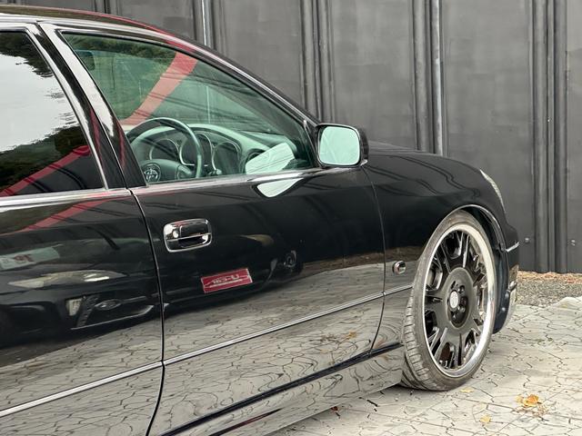 アリスト S300ベルテックスエディション 【1年間走行無制限保証】後期/フルエアロ/20インチ(WORK バルムンクBG2)/車高調(TEIN)/LEDイカリングインナーブラックヘッドライト/シートカバー/イエローフォグ/ETC(29枚目)