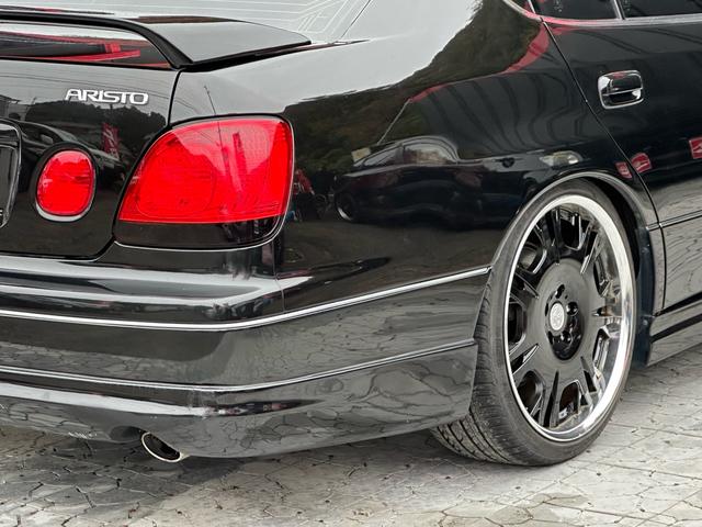 アリスト S300ベルテックスエディション 【1年間走行無制限保証】後期/フルエアロ/20インチ(WORK バルムンクBG2)/車高調(TEIN)/LEDイカリングインナーブラックヘッドライト/シートカバー/イエローフォグ/ETC(31枚目)