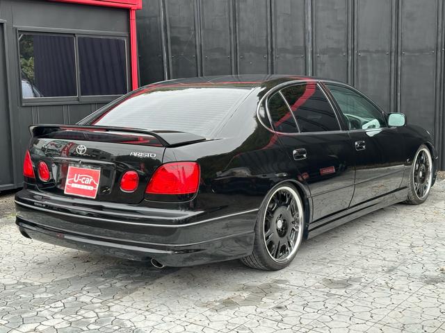 アリスト S300ベルテックスエディション 【1年間走行無制限保証】後期/フルエアロ/20インチ(WORK バルムンクBG2)/車高調(TEIN)/LEDイカリングインナーブラックヘッドライト/シートカバー/イエローフォグ/ETC(34枚目)