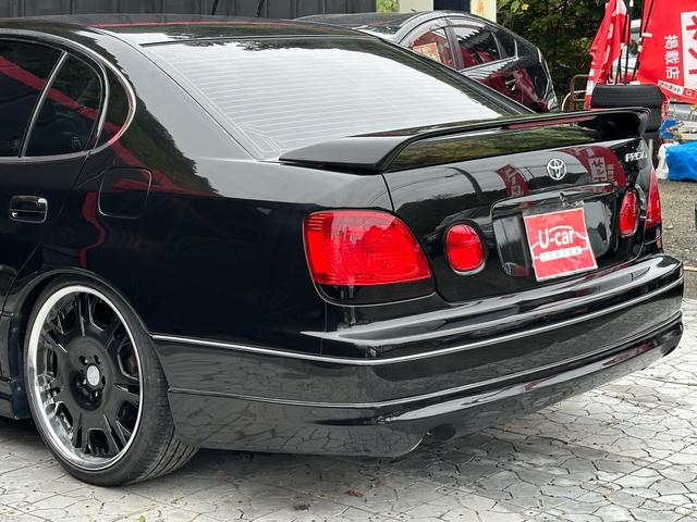 アリスト S300ベルテックスエディション 【1年間走行無制限保証】後期/フルエアロ/20インチ(WORK バルムンクBG2)/車高調(TEIN)/LEDイカリングインナーブラックヘッドライト/シートカバー/イエローフォグ/ETC(36枚目)