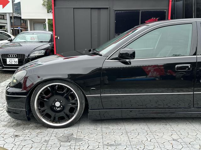 アリスト S300ベルテックスエディション 【1年間走行無制限保証】後期/フルエアロ/20インチ(WORK バルムンクBG2)/車高調(TEIN)/LEDイカリングインナーブラックヘッドライト/シートカバー/イエローフォグ/ETC(43枚目)