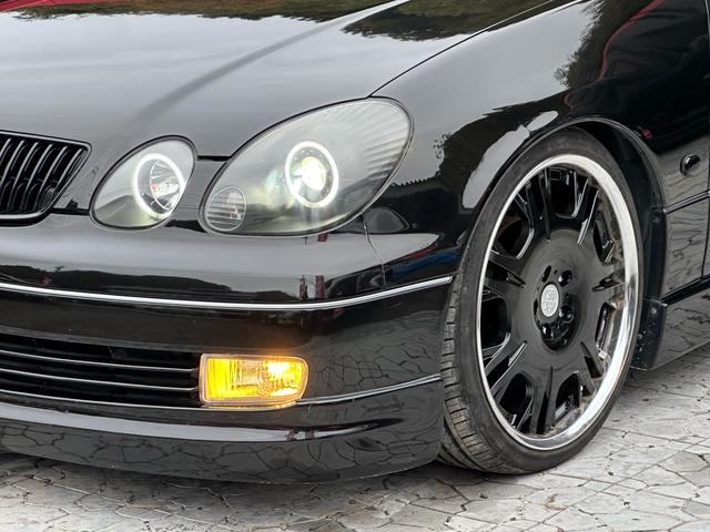 アリスト S300ベルテックスエディション 【1年間走行無制限保証】後期/フルエアロ/20インチ(WORK バルムンクBG2)/車高調(TEIN)/LEDイカリングインナーブラックヘッドライト/シートカバー/イエローフォグ/ETC(48枚目)