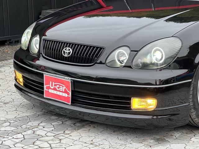 アリスト S300ベルテックスエディション 【1年間走行無制限保証】後期/フルエアロ/20インチ(WORK バルムンクBG2)/車高調(TEIN)/LEDイカリングインナーブラックヘッドライト/シートカバー/イエローフォグ/ETC(50枚目)