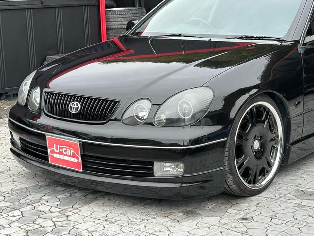 アリスト S300ベルテックスエディション 【1年間走行無制限保証】後期/フルエアロ/20インチ(WORK バルムンクBG2)/車高調(TEIN)/LEDイカリングインナーブラックヘッドライト/シートカバー/イエローフォグ/ETC(51枚目)