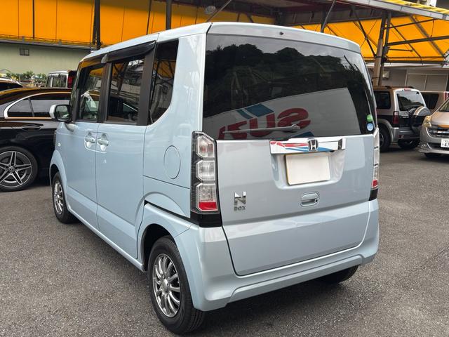 N-BOX G・Lパッケージ バックカメラ 左側パワースライドドア プッシュスタート ステアリングスイッチ オートエアコン ベンチシート アイドリングストップ 盗難防止システム(9枚目)