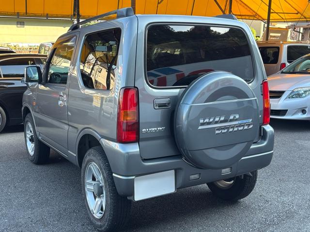 ジムニー ワイルドウインド 社外SDナビ・フルセグTV 純正アルミホイール キーレス シートヒーター(9枚目)