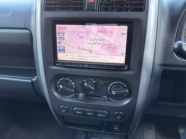 ジムニー ワイルドウインド 社外SDナビ・フルセグTV 純正アルミホイール キーレス シートヒーター(10枚目)