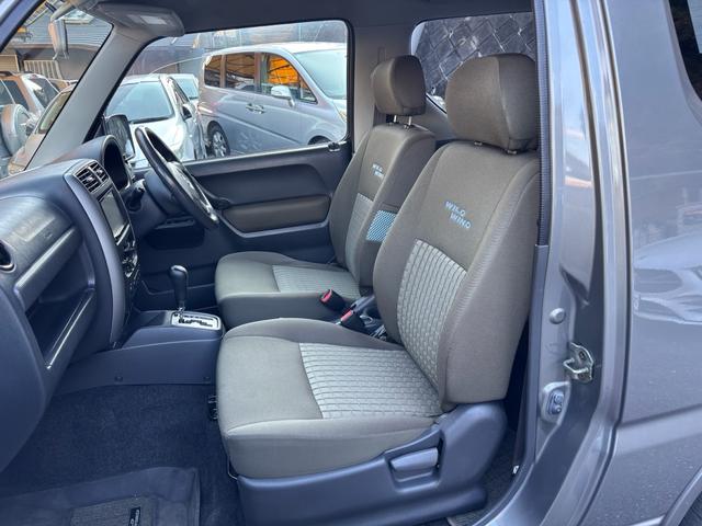 ジムニー ワイルドウインド 社外SDナビ・フルセグTV 純正アルミホイール キーレス シートヒーター(13枚目)