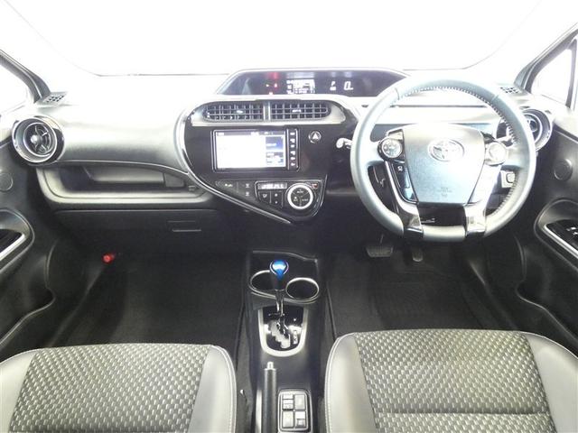 アクア クロスオーバー　衝突被害軽減システム　メモリーナビ　フルセグ　バックカメラ　ＤＶＤ再生　ドラレコ　スマートキー　ＥＴＣ　ワンオーナー　アルミホイール（2枚目）