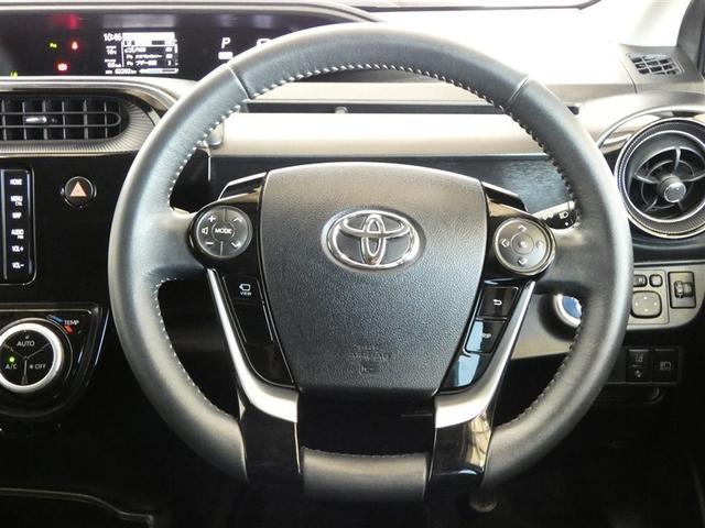 アクア クロスオーバー　衝突被害軽減システム　メモリーナビ　フルセグ　バックカメラ　ＤＶＤ再生　ドラレコ　スマートキー　ＥＴＣ　ワンオーナー　アルミホイール（5枚目）