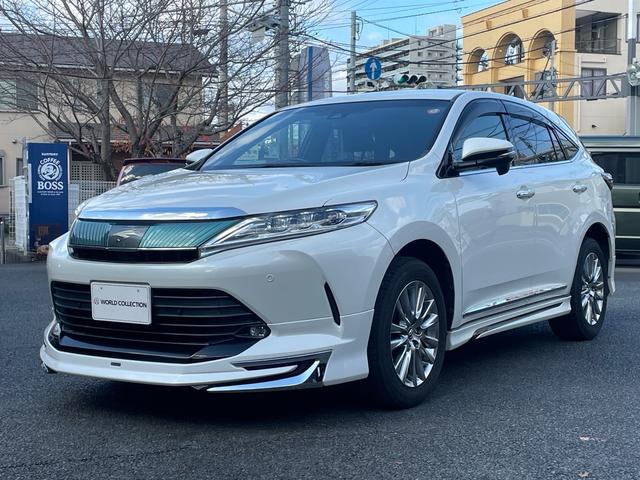 ハリアー プレミアム グー保証1年/ワンオーナー/禁煙車/純正9インチナビ/モデリスタエアロ/パワーバックドア/プリクラッシュセーフティ/レーダークルーズ/バックカメラ/ETC/ハーフレザーシート/LEDヘッドライト(2枚目)