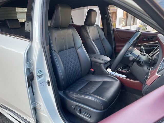 ハリアー プレミアム グー保証1年/ワンオーナー/禁煙車/純正9インチナビ/モデリスタエアロ/パワーバックドア/プリクラッシュセーフティ/レーダークルーズ/バックカメラ/ETC/ハーフレザーシート/LEDヘッドライト(42枚目)