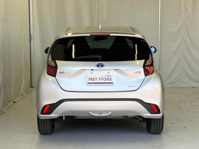 アクア X 4WD TSS 純正DAナビ バックカメラ レーダークルコン フロントワイパーデアイサー 1500Wコンセント ETC2.0 ロードサインアシスト LEDヘッドライト スマートキー ブルートゥース(36枚目)