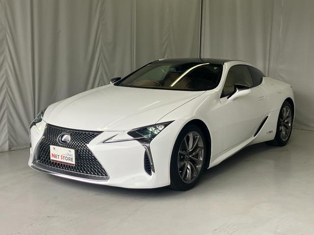 LC LC500h Lパッケージ LSS 純正ナビ ガラスルーフ カラーヘッドアップディスプレイ バックモニター シートヒーター/ベンチレーター Bluetooth接続 フルセグTV DVD再生 パワーシート 純正20インチアルミ(2枚目)