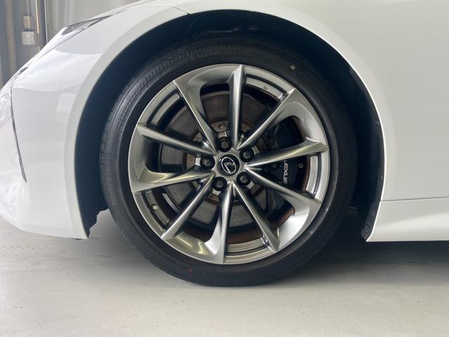 LC LC500h Lパッケージ LSS 純正ナビ ガラスルーフ カラーヘッドアップディスプレイ バックモニター シートヒーター/ベンチレーター Bluetooth接続 フルセグTV DVD再生 パワーシート 純正20インチアルミ(36枚目)