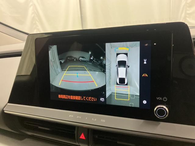 プリウス U TSS 純正ディスプレイオーディオ パノラミックビューモニター ブラインドスポットモニター フルセグTV 1500Wコンセント ETC2.0 Bluetooth接続 純正17インチアルミホイール(11枚目)