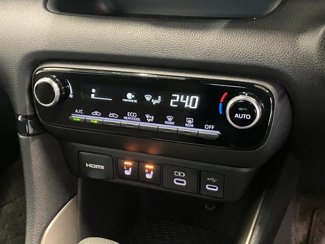 ヤリス ハイブリッドＧ　トヨタセーフティセンス　純正ディスプレイオーディオ　バックモニター　ＨＤＭＩ入力　Ｂｌｕｅｔｏｏｔｈ接続　１５００Ｗアクセサリーコンセント　ＬＥＤヘッドライト　ＥＴＣ　レーダークルコン　ナノイーＸ（22枚目）