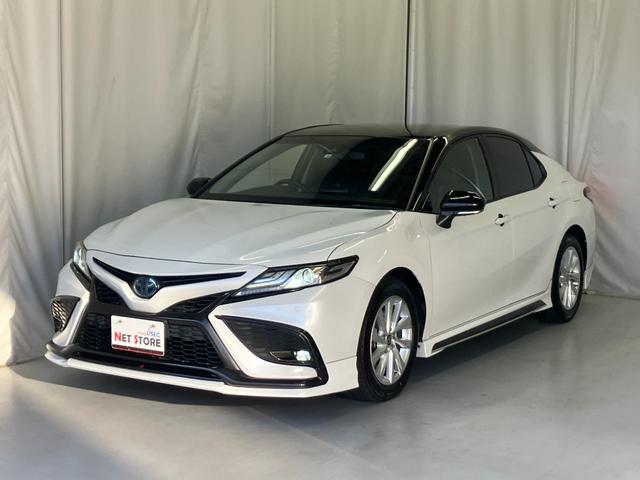 カムリ ＷＳ　ＧＲエアロ　ディスプレイオーディオ　バックモニター　ブラインドスポットモニター　トヨタセーフティセンス　シートヒーター　ＬＥＤヘッドライト　ＥＴＣ２．０　アイドリングストップ　純正アルミホイール（2枚目）