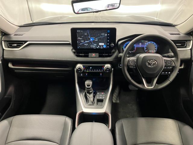 RAV4 G ヒョウ害 TSS 純正ディスプレイオーディオナビ パノラミックビューモニター ブラインドスポットモニター デジタルインナーミラー 寒冷地仕様 スペアタイヤ フルセグ シートヒーター/ベンチレータ 雹害(3枚目)