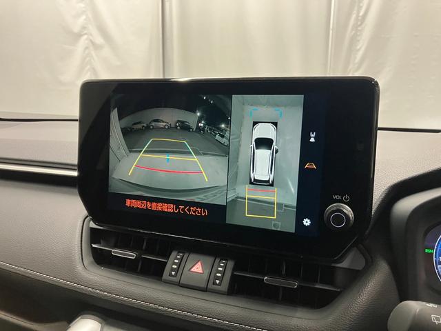 RAV4 G ヒョウ害 TSS 純正ディスプレイオーディオナビ パノラミックビューモニター ブラインドスポットモニター デジタルインナーミラー 寒冷地仕様 スペアタイヤ フルセグ シートヒーター/ベンチレータ 雹害(10枚目)